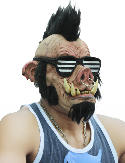 Felnőtt punk vaddisznó maszk