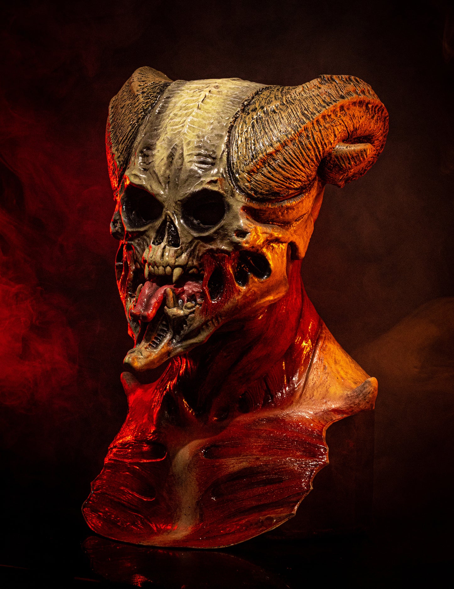 Diabolicalis csontváz maszk felnőtt Halloween