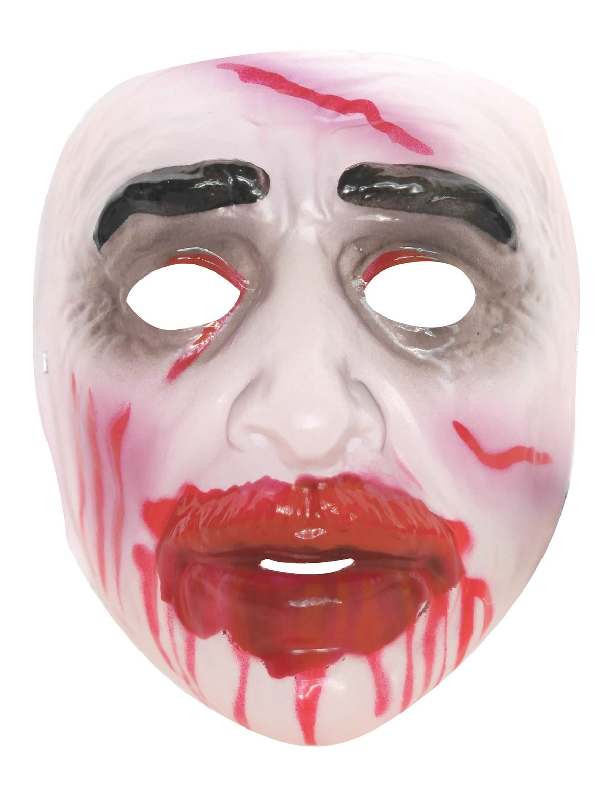 halloween férfi maszk véres arcrészlete