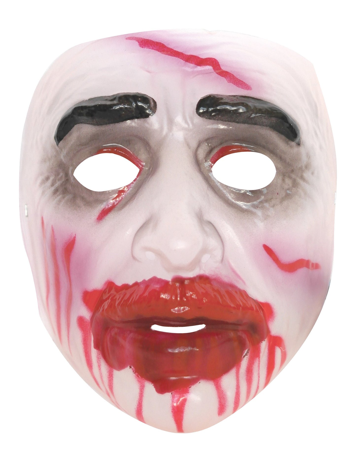 Halloween ember átlátszó maszk