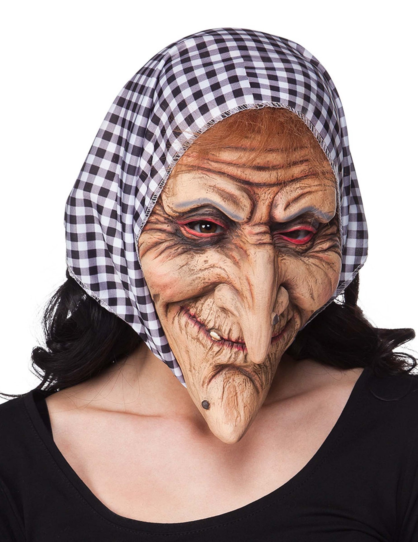 Felnőtt öreg boszorkánymaszk