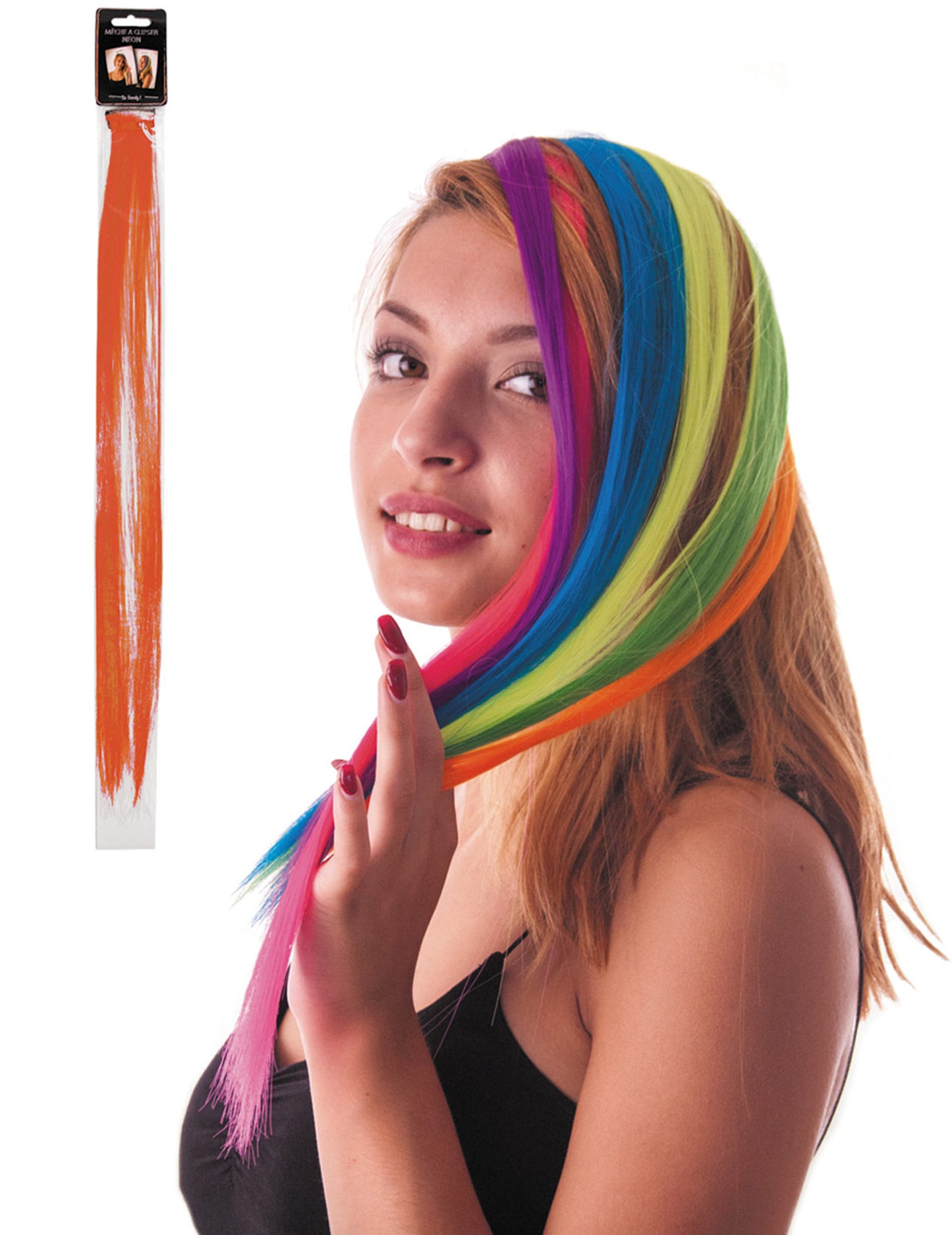 Narancssárga a hajhoz a hajhoz