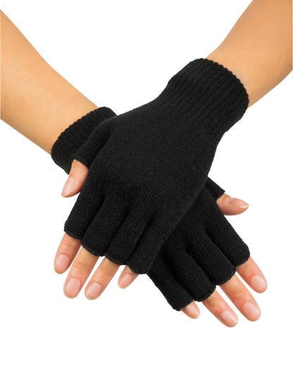 Felnőtt fekete kesztyű