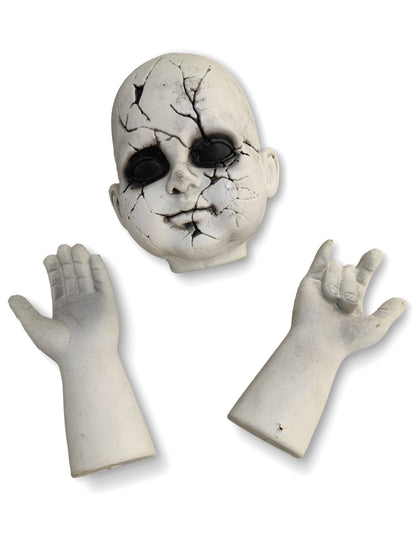 Baba darabok - fej és kezek