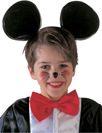 Fekete fejpánt gyermekek egér füle