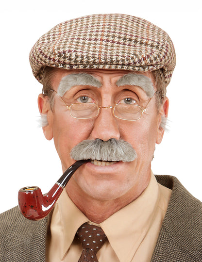 Bajusz és öreg felnőtt régi -