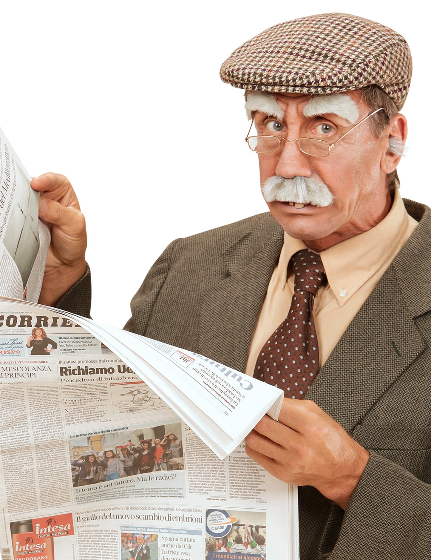 Bajusz és öreg felnőtt régi -