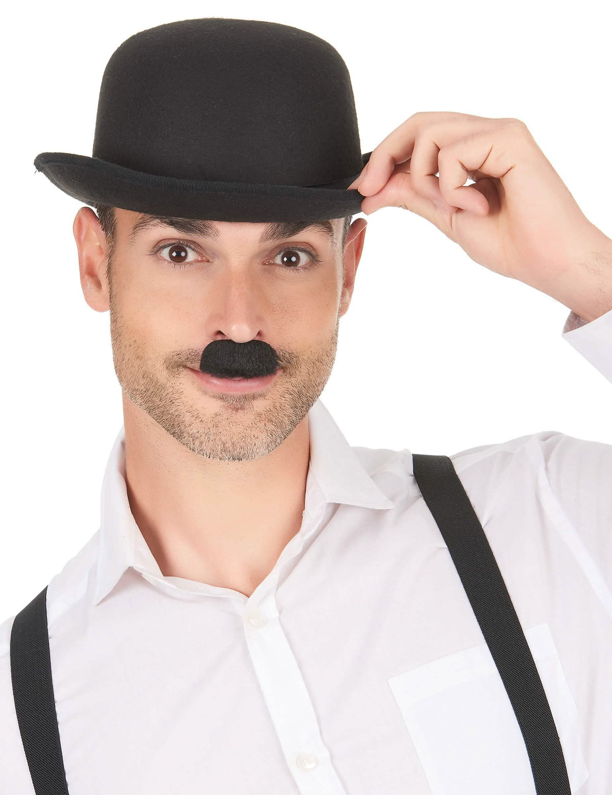 Charlie Chaplin bajusz felnőtt fekete