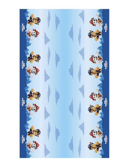 Kék papír asztalterítő Pat'patrouille™ 1,36 x 2,28 m