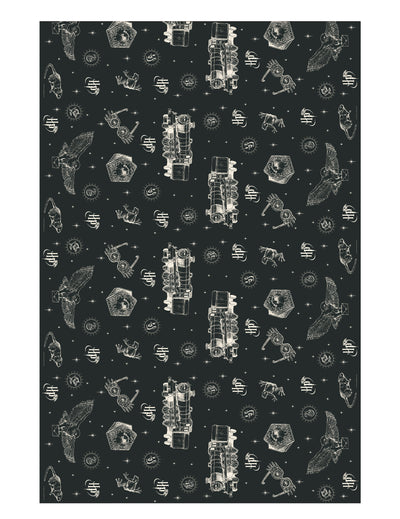 Harry Potter™ papír asztalterítő 180 x 120 cm
