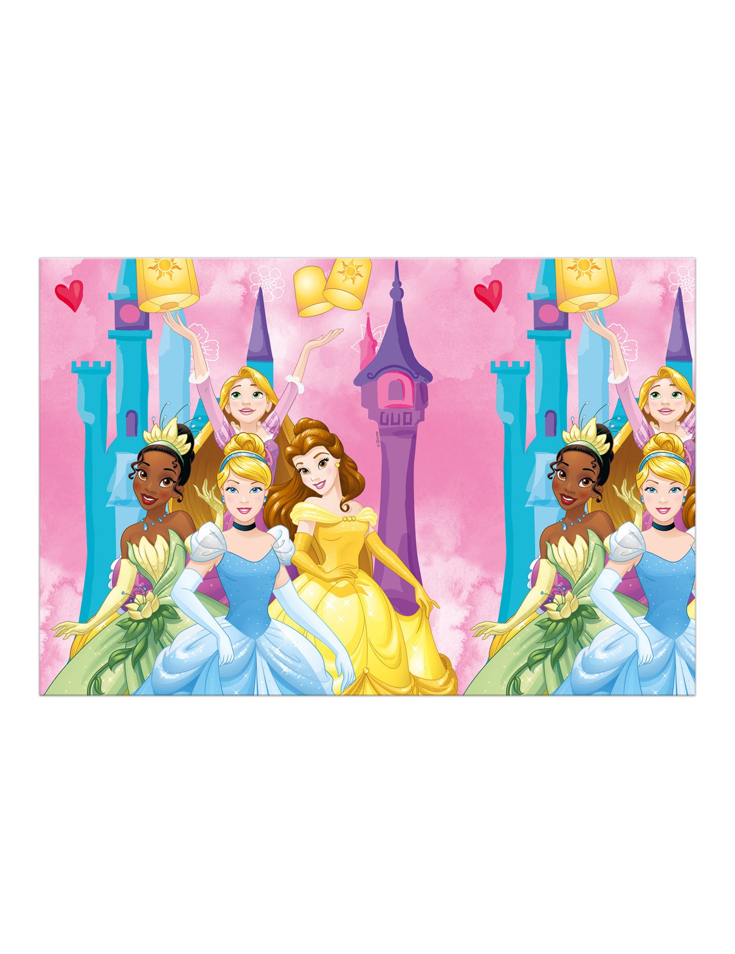 Disney Princesses műanyag 120x180 cm