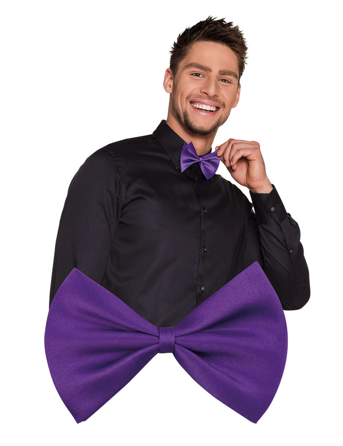 Noeud papillon pour adulte violet