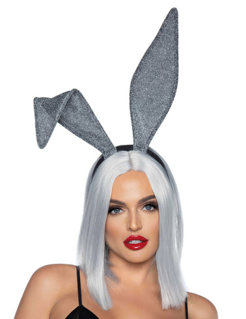 Felnőtt ezüst nyúl fülek