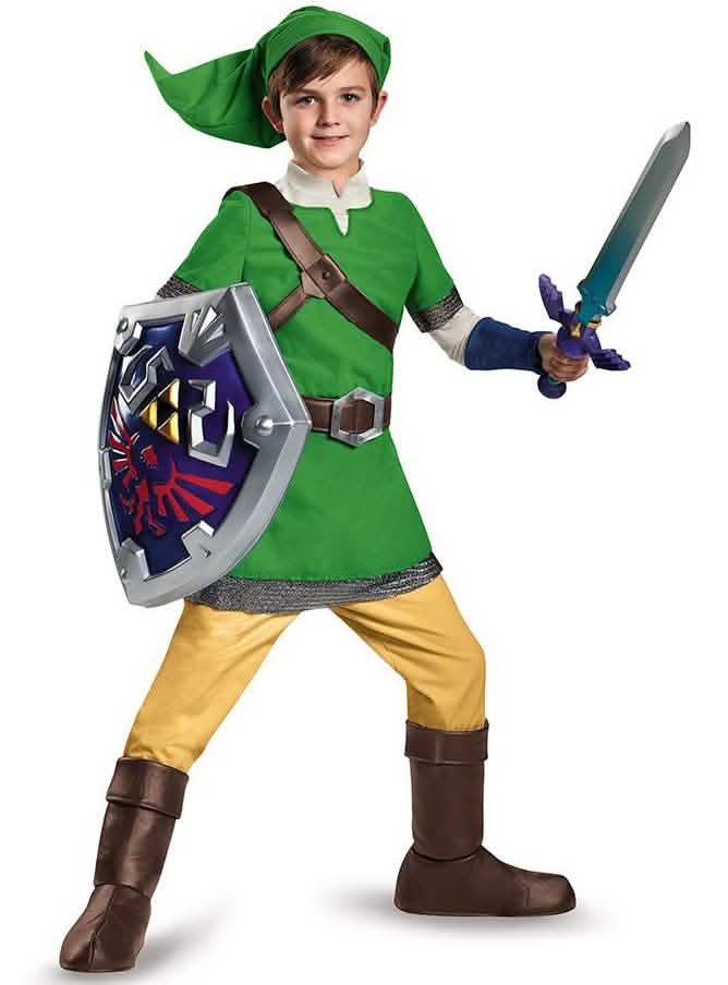 Link Legend of Zelda pajzs és kard csomag helyzetbeállítása