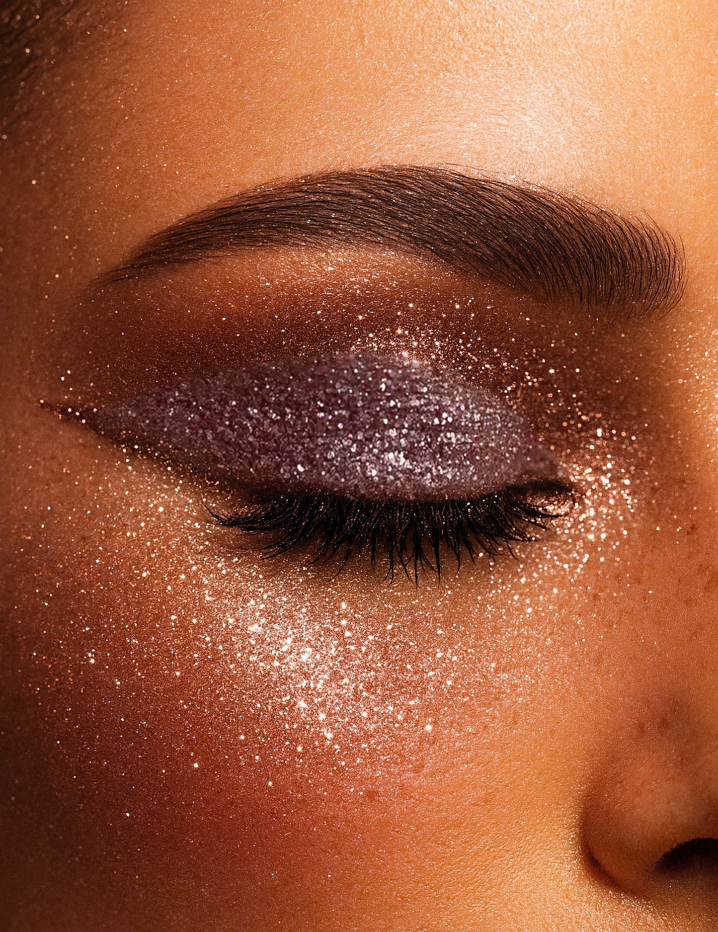 Marie Antoinette rózsaszín, biológiailag lebomló csillámpor Si si la paillette 