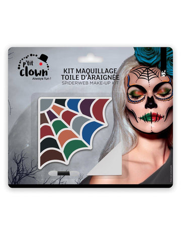 Halloween pók webes sminkpaletta