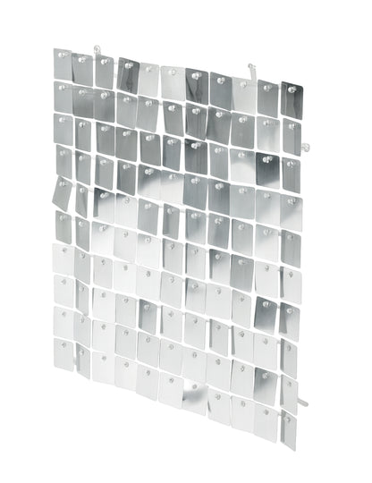 Ragyogó ezüst ezüst panel 30 x 30 cm