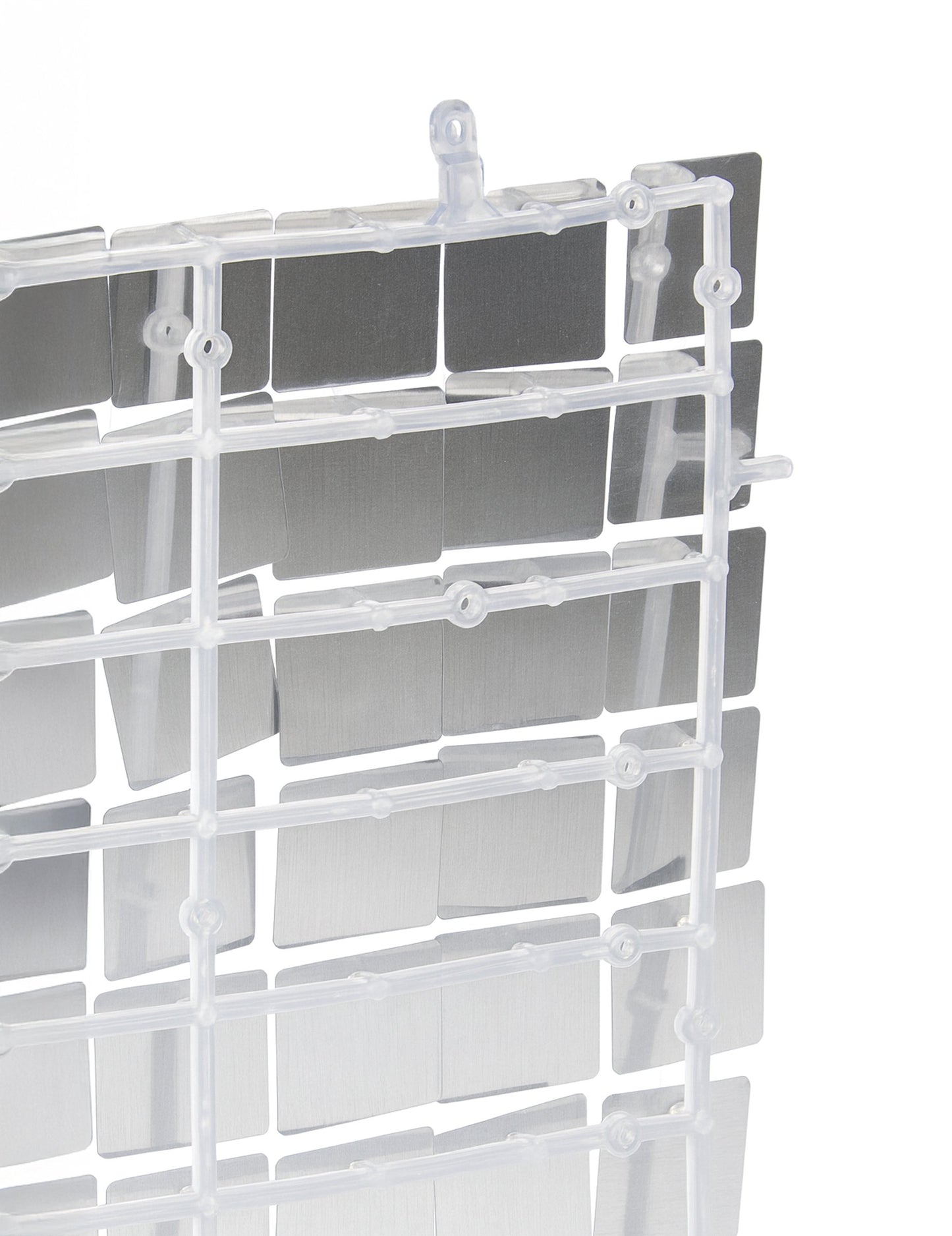 Ragyogó ezüst ezüst panel 30 x 30 cm