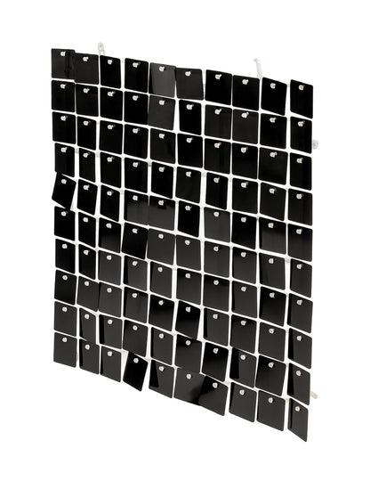 Fényes fekete háttér panel 30 x 30 cm