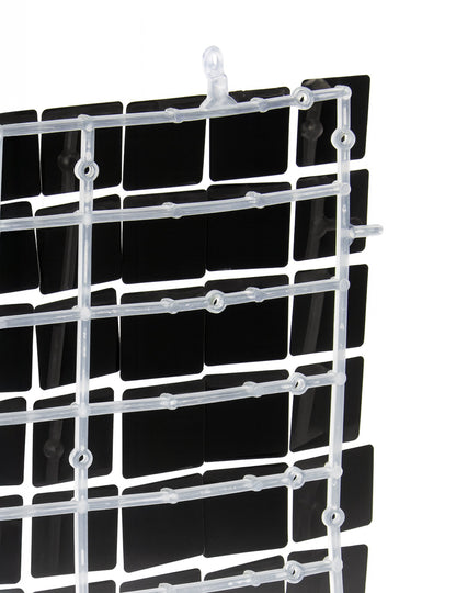 Fényes fekete háttér panel 30 x 30 cm