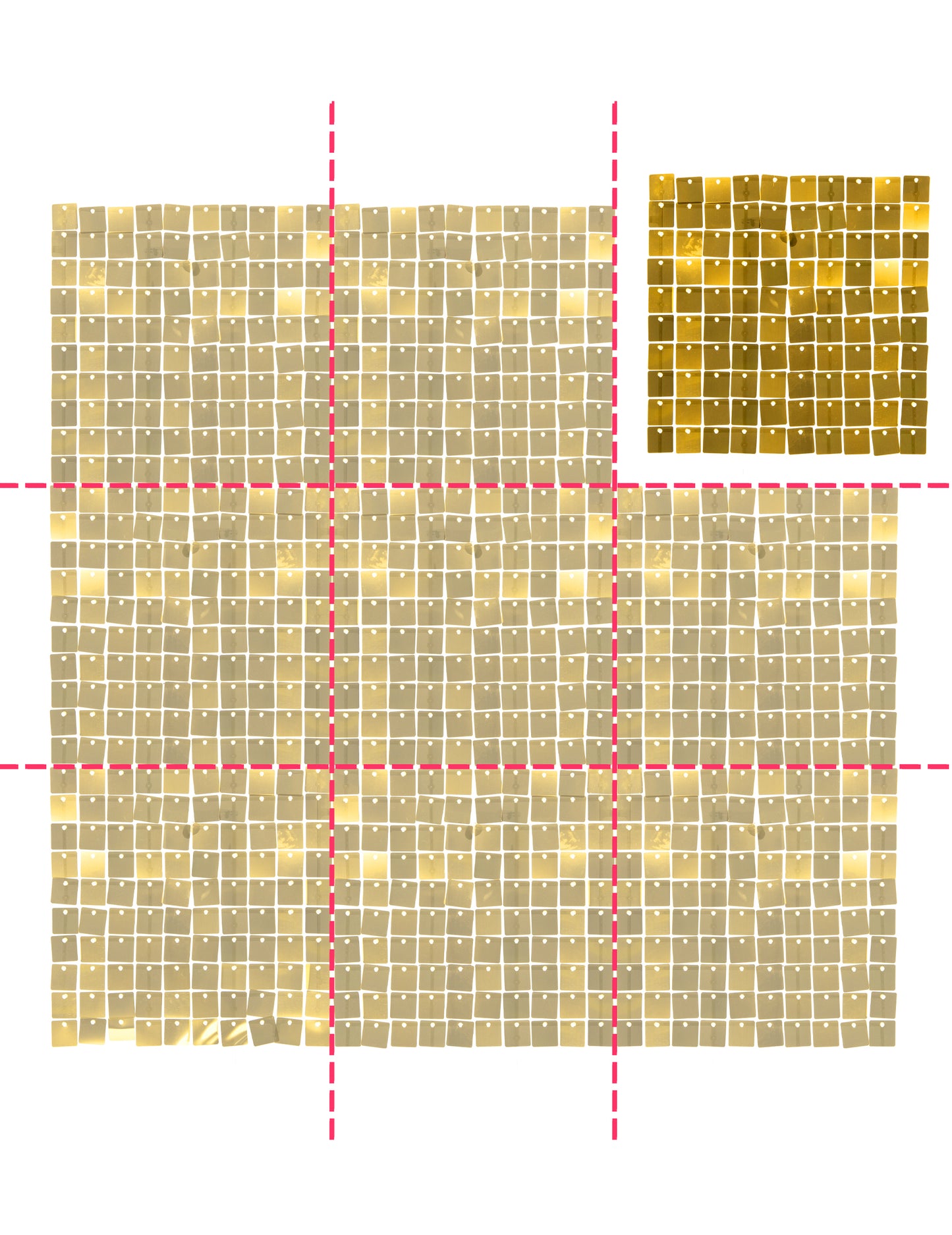 Brillant arany háttér 30 x 30 cm