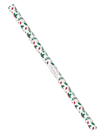 Karácsonyi magyalos ajándékpapír 0,7 x 2 m 