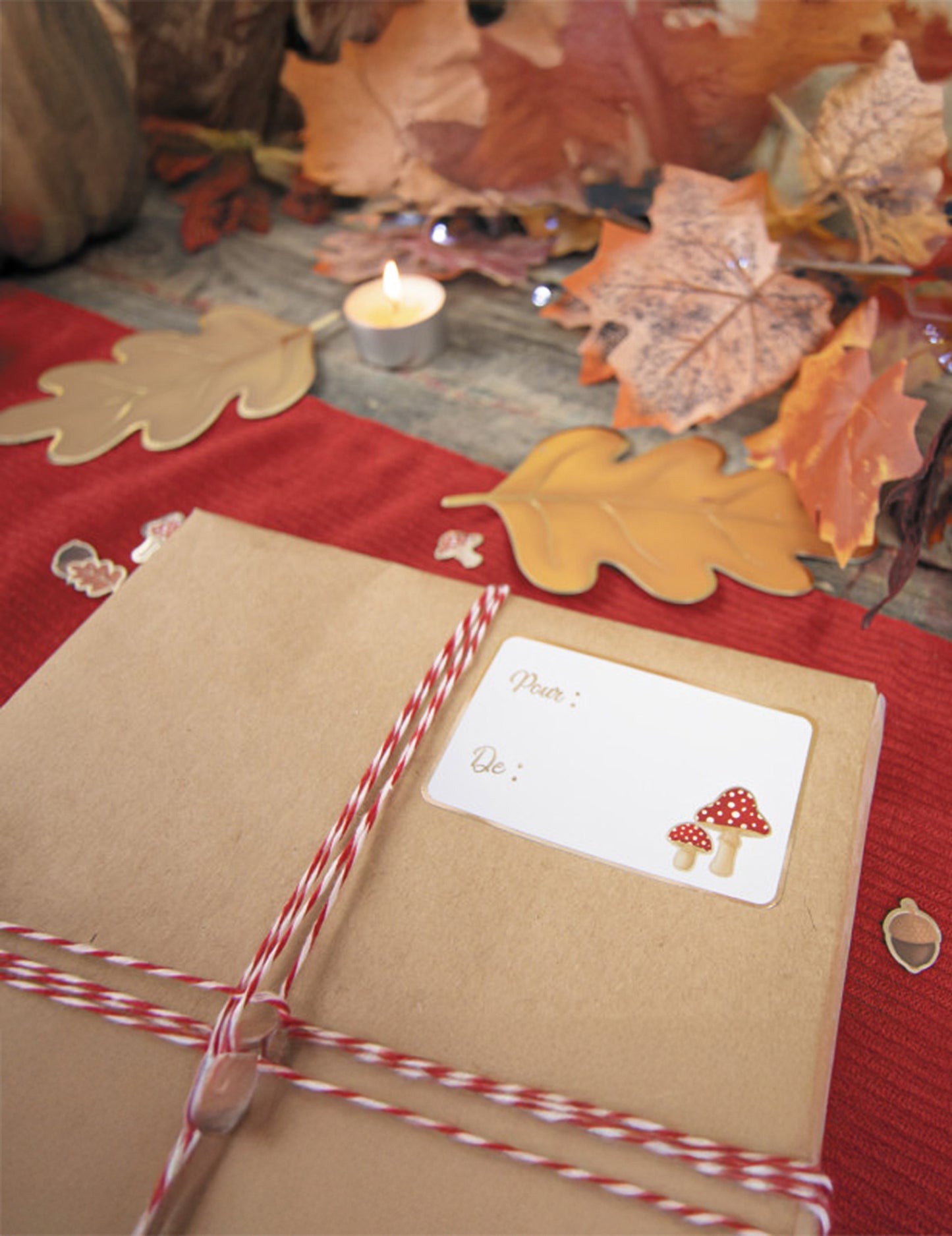 Kraft ajándékcsomagoló papír 0,7 x 2 m