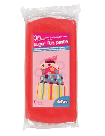 Vörös glutén -mentes cukorpaszta 250 g