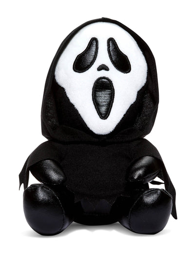 Peluche Scream Ghostface pour enfant et adulte noire et blanche