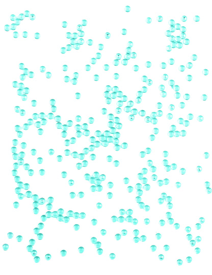 Jade esőcsepp hatású gyöngyök 80g asztaldísz