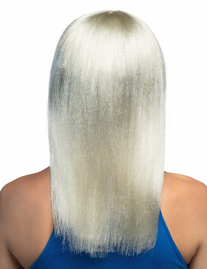 Sima szőke paróka nő