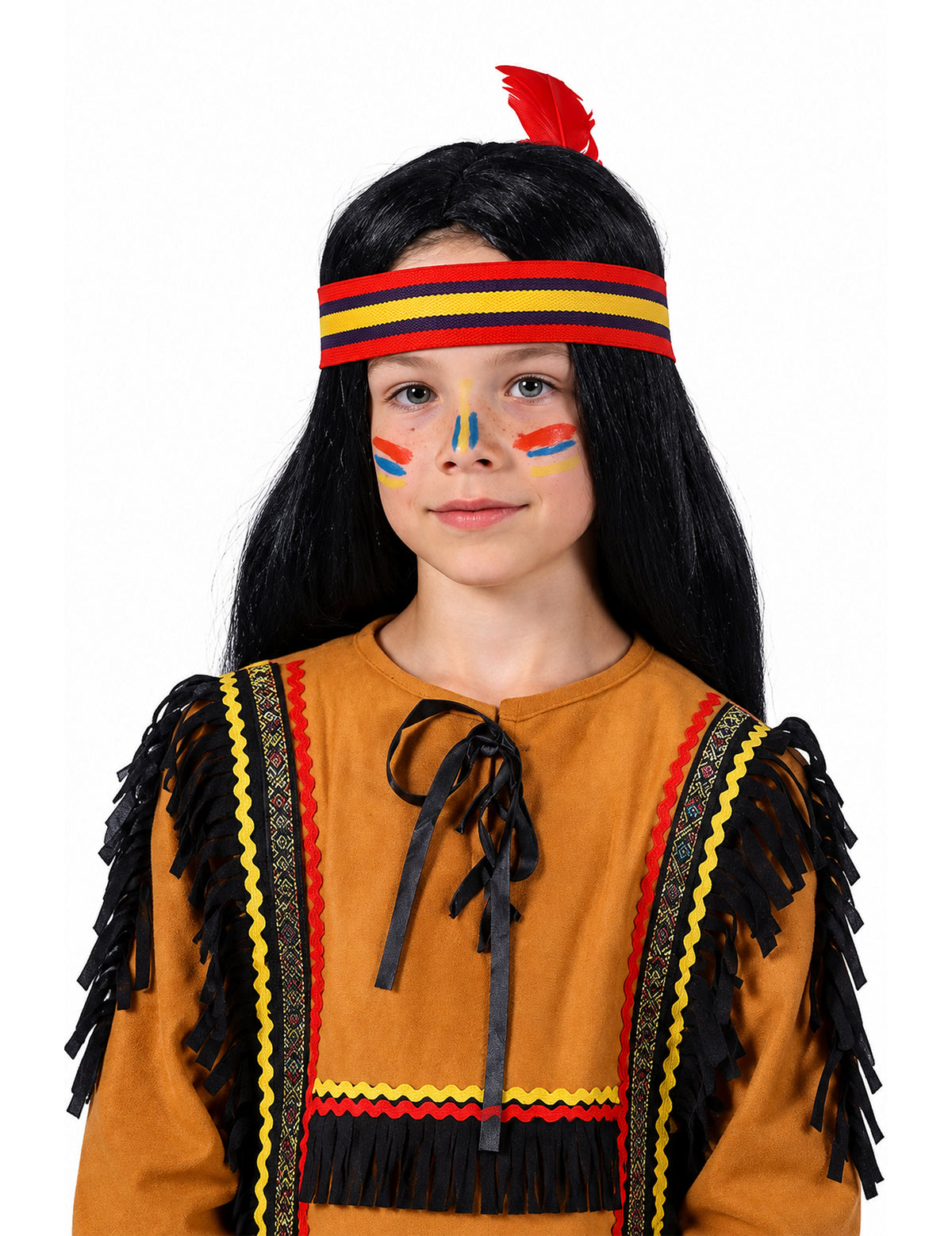 Perruque chef indien enfant