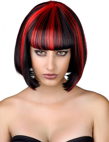 Halloween nő démoni paróka