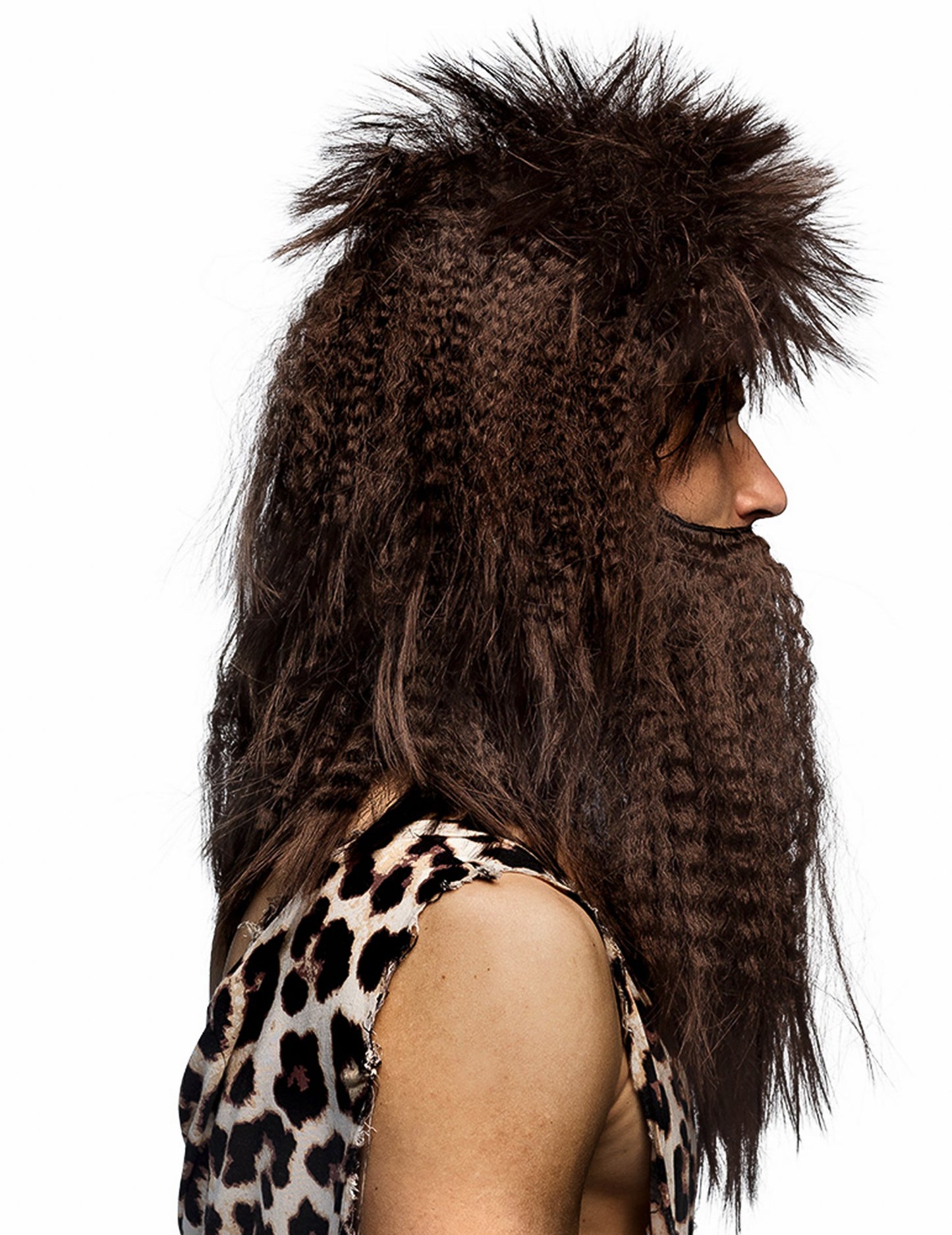 A barlangi paróka és szakáll profil nézete