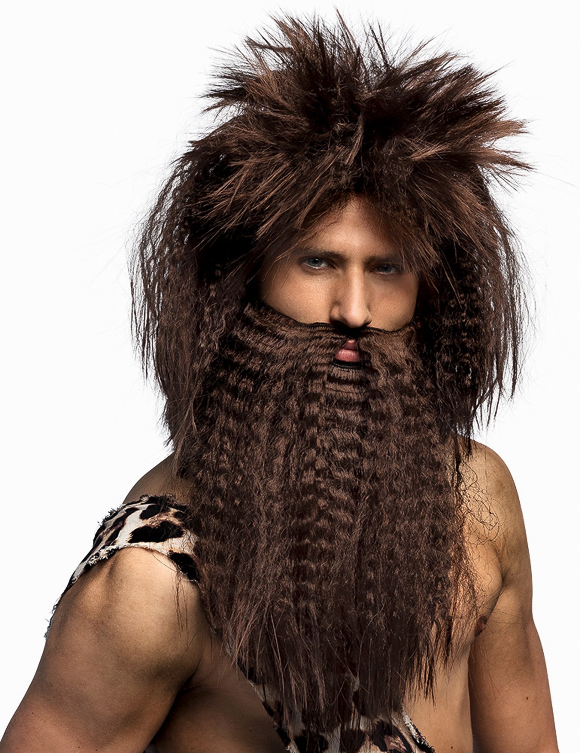 Barna barlangi paróka és szakáll férfiaknak