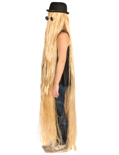 Extra hosszú, felnőtt szőke paróka