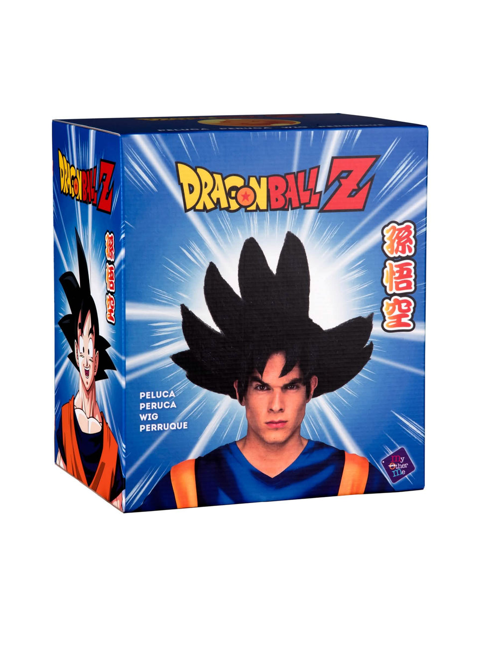 Goku Dragon Ball™ paróka bemutató doboz