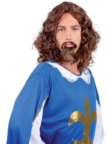 Ember paróka és bajusz ember