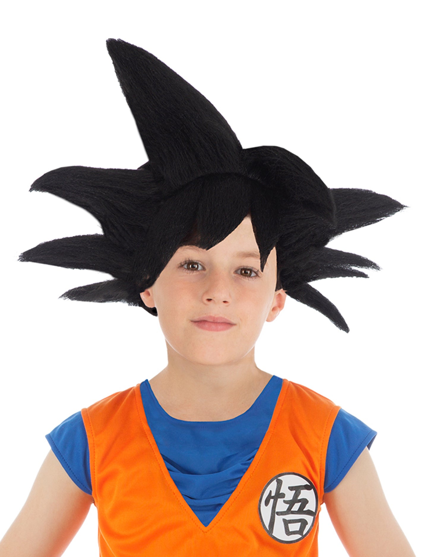 Fekete paróka Goku Saiyan Dragon Ball Z gyerekek