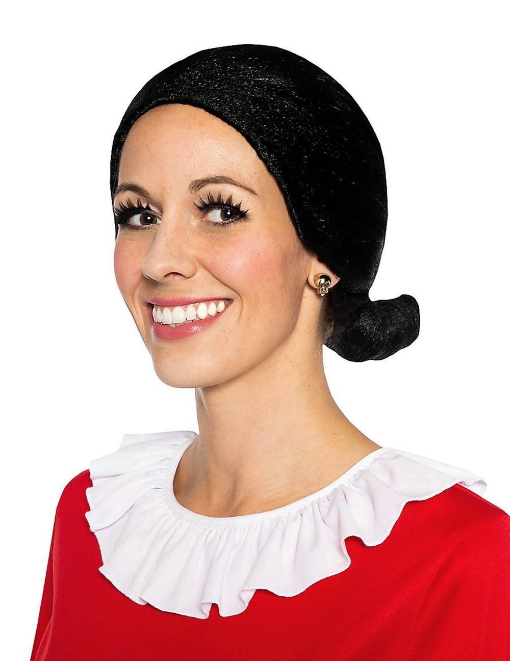 Olívparóka™ felnőtt fekete konttyal