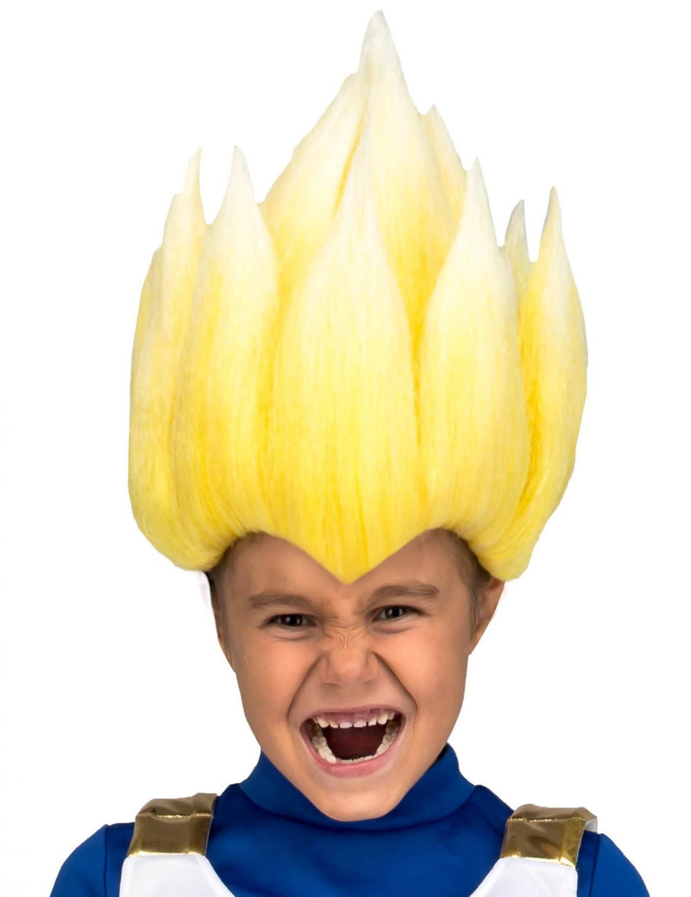 Super Saiyan Vegeta Dragon Ball gyerek sárga paróka