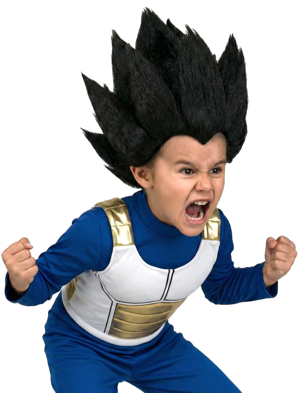 Gyermek Vegeta Dragon Ball™ paróka oldalnézete