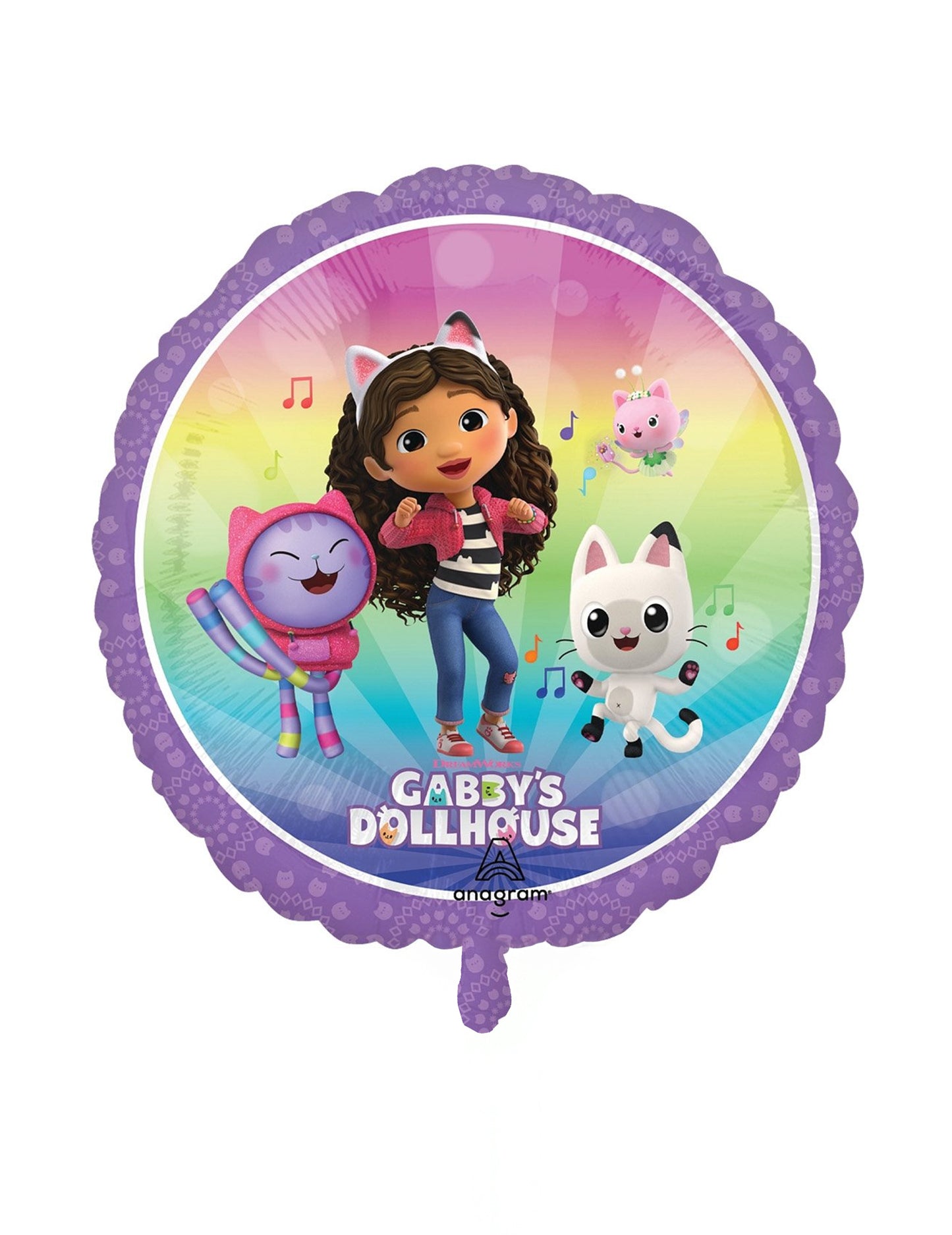 Kis alumínium ballon Gabby és a Magic House 22 cm