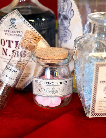 Kis üvegedény parafa dugóval 7 cm cukrozott mandulához