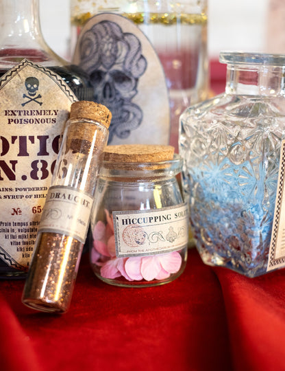 Kis üvegedény parafa dugóval 7 cm cukrozott mandulához