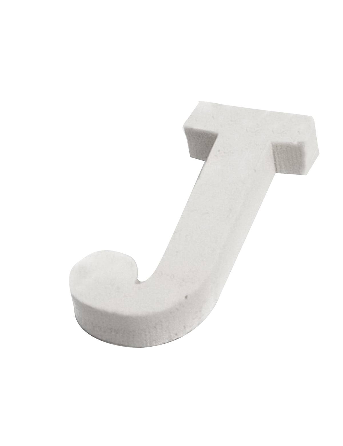 Petite lettre j pour décoration bois blanc