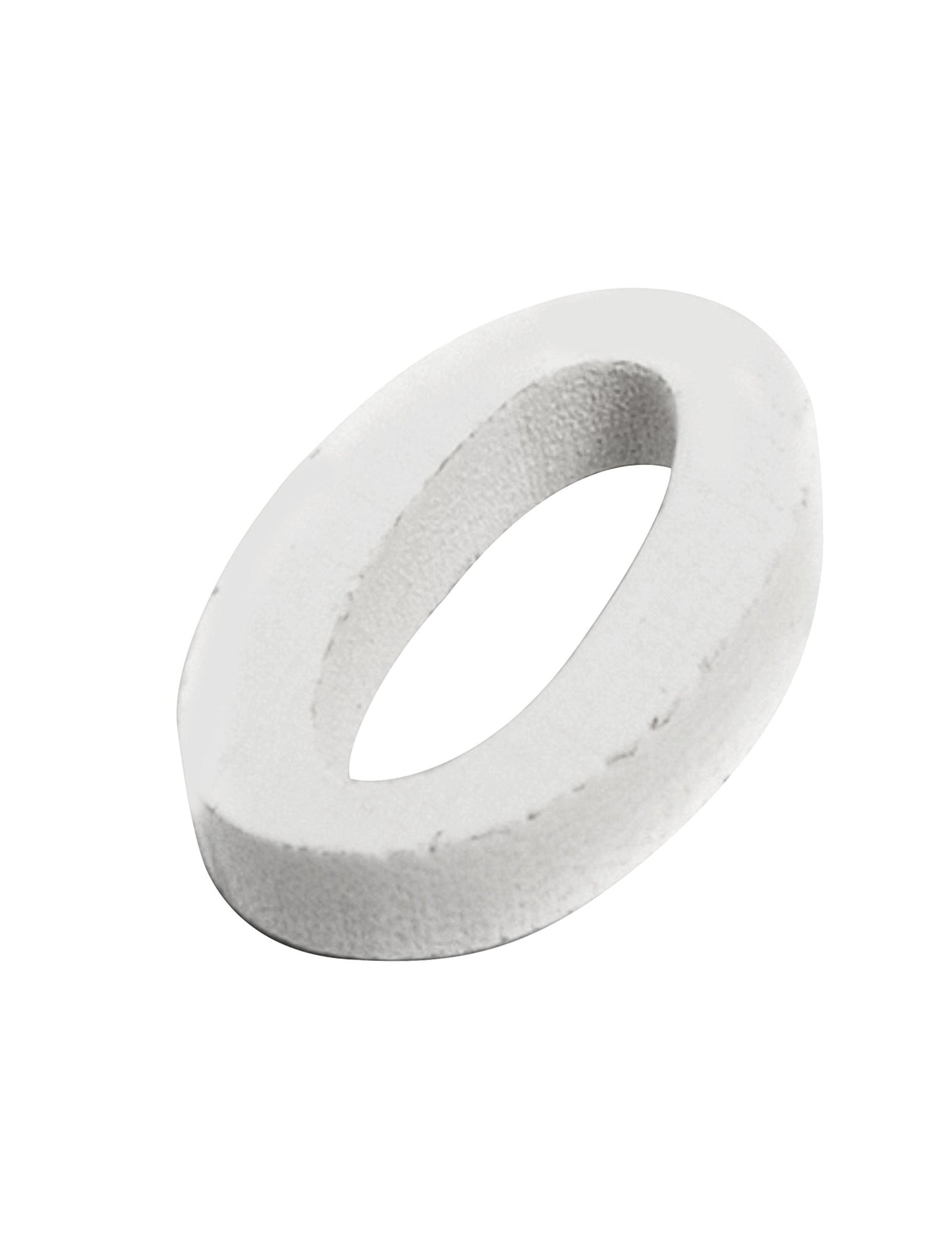 Kis fehér fa betű o 5 cm esküvői dekorációk