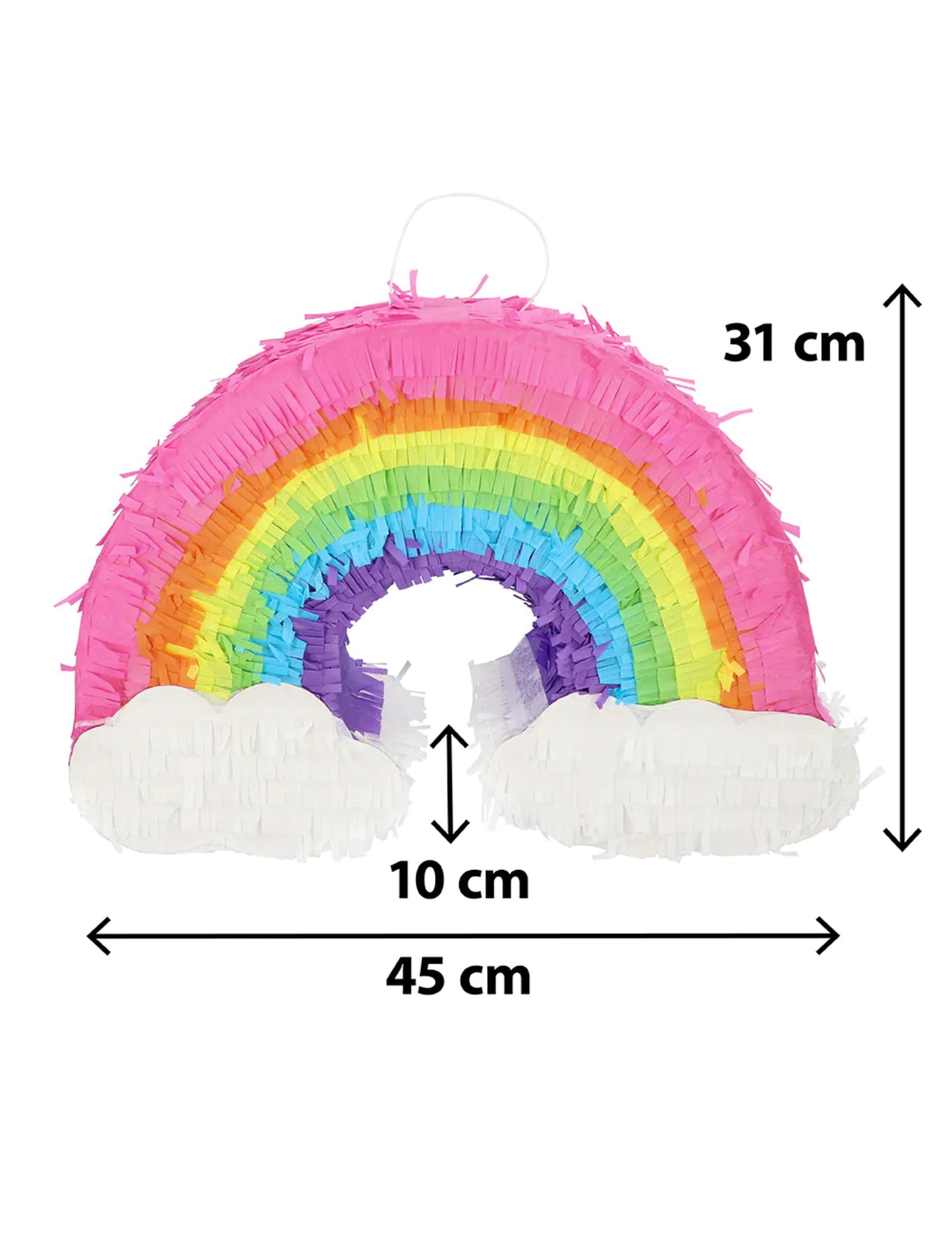 Szivárvány piñata