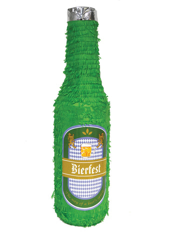 Piñata bière verte avec étiquette Bierfest
