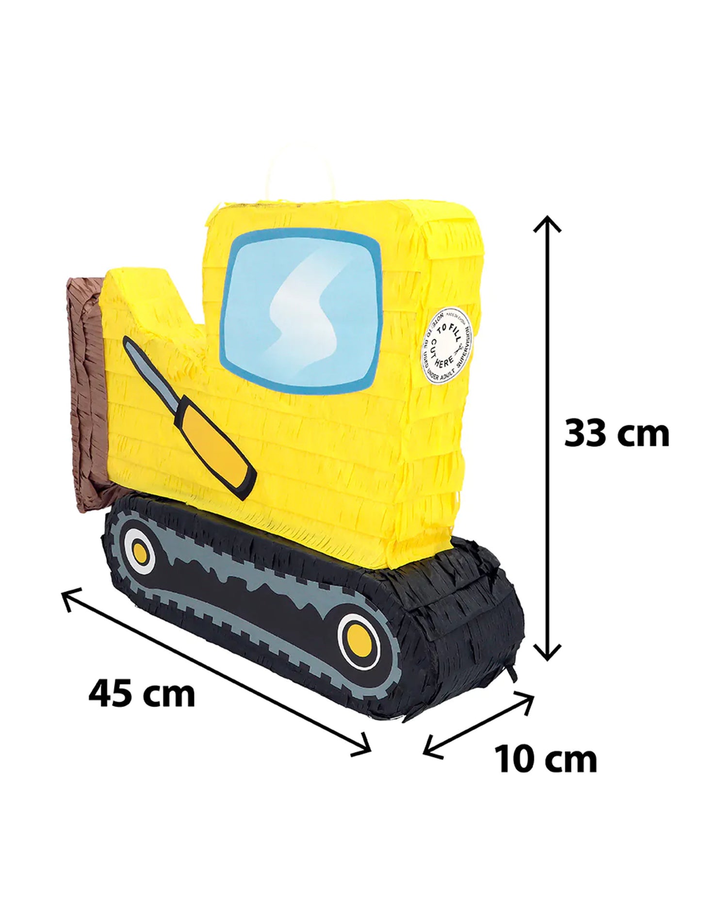 Bulldózer piñata